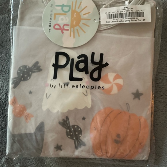 Little Sleepies Other - Little Sleepies boo crew long sleeve tee